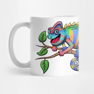 Colorful Chameleon Mug